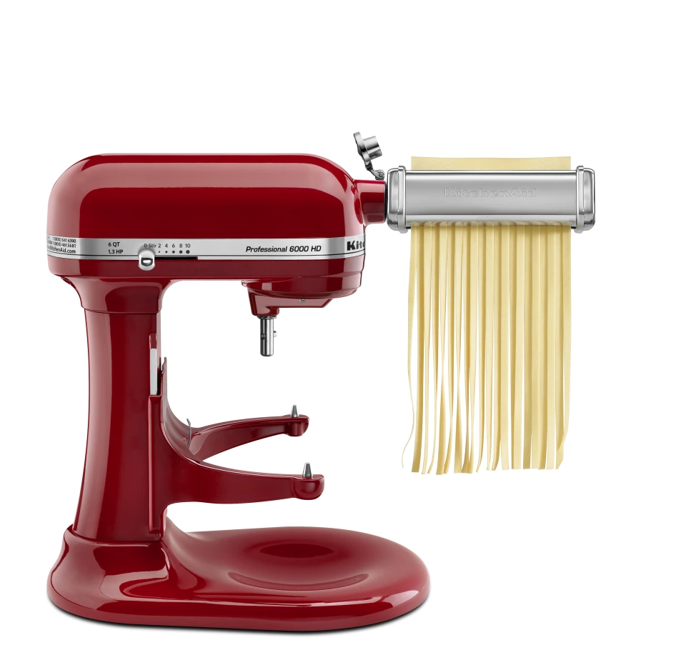 Fedowal Pasta Press Attachment For KitchenAid Mixers – 7 Plates For Spaghetti, Macaroni, Fusilli & More