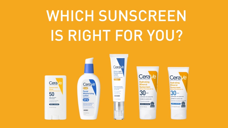 thumbnail video image 2 of Sunscreen Stick SPF 50 by CeraVe for Unisex - 0.47 oz Sunscreen, 2 of 13