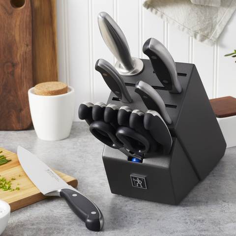 J.A. Henckels International Forged Synergy 16-Piece East Meets West Knife Block Set