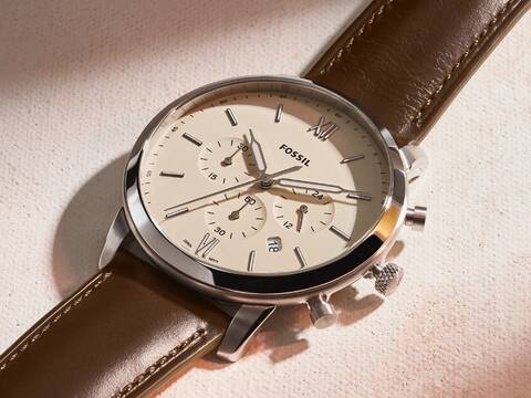 Fossil Neutra Chronograph Jewelry | | Watches Fs5763 Band Leather The Exchange | Shop Watch Leather 