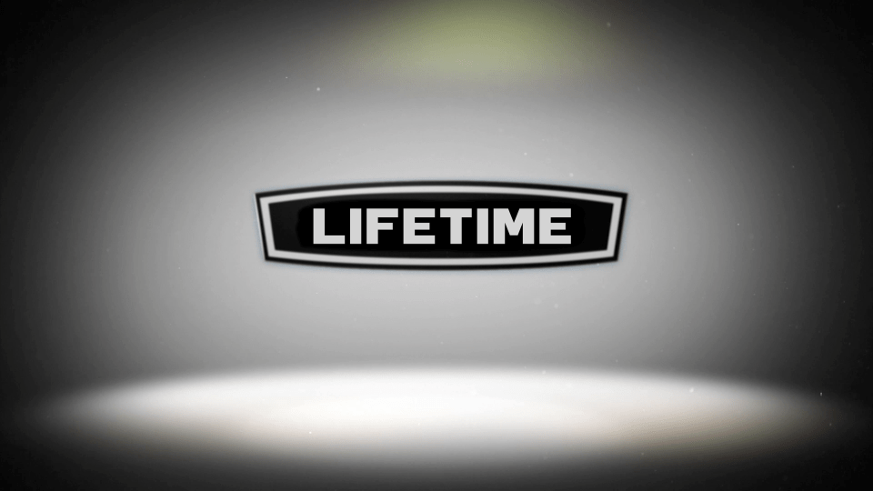 thumbnail video image 2 of Lifetime Lockable DIY Polyethylene Storage Shed, 109 sq. ft., 8' x 15', Tan & Brown (60075), 2 of 12