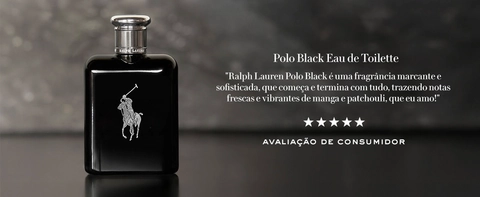 Perfume Polo Black Ralph Lauren Masculino Eau de Toilette - Época