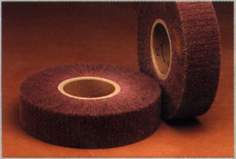 SCOTCH-BRITE, Pleated, Aluminum Oxide, Buffing Wheel - 477A26