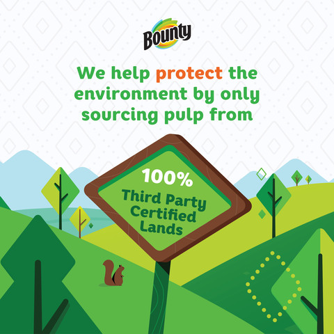 We proudly help protect forests by only sourcing pulp from 100% third party certified lands.