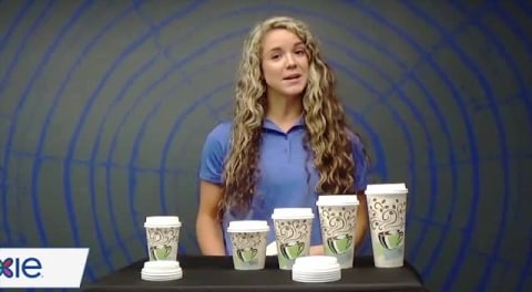 thumbnail video image 2 of Dixie Perfectouch Coffee Haze Hot Cups, 2 of 14