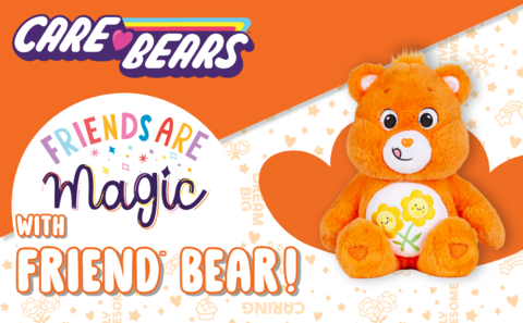Care Bears 14 Plush - Sea Friend Bear, Eco Friendly - Soft Huggable  Material!