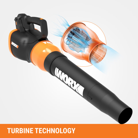 WORX WG546 TURBINE20V Cordless Leaf Blower Walmart