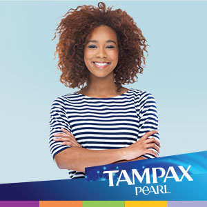 Tampax Pearl Pocket Regular Compact Plastic Applicator Tampons, 32 ct -  Baker's