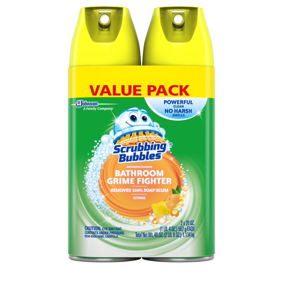 scrubbing bubbles toilet gel rainshower 2 dispensers 30 gel discs