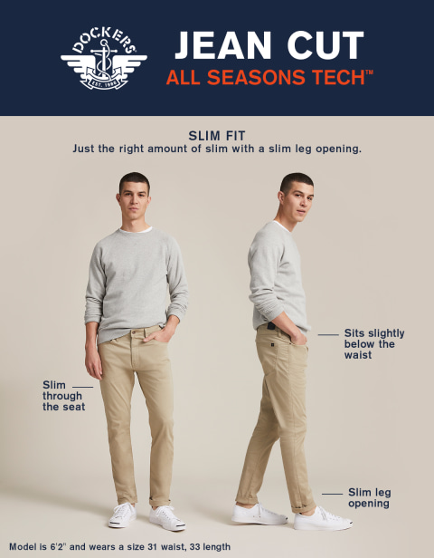 dockers jean cut slim fit