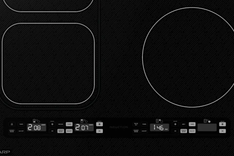 SCH2443GB 24 in. Induction Cooktop with Side Accessories SCH2443GB 24 in. Induction Cooktop with Side Accessories