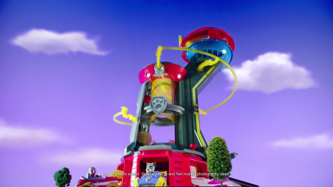 paw patrol new mighty lookout tower super pups