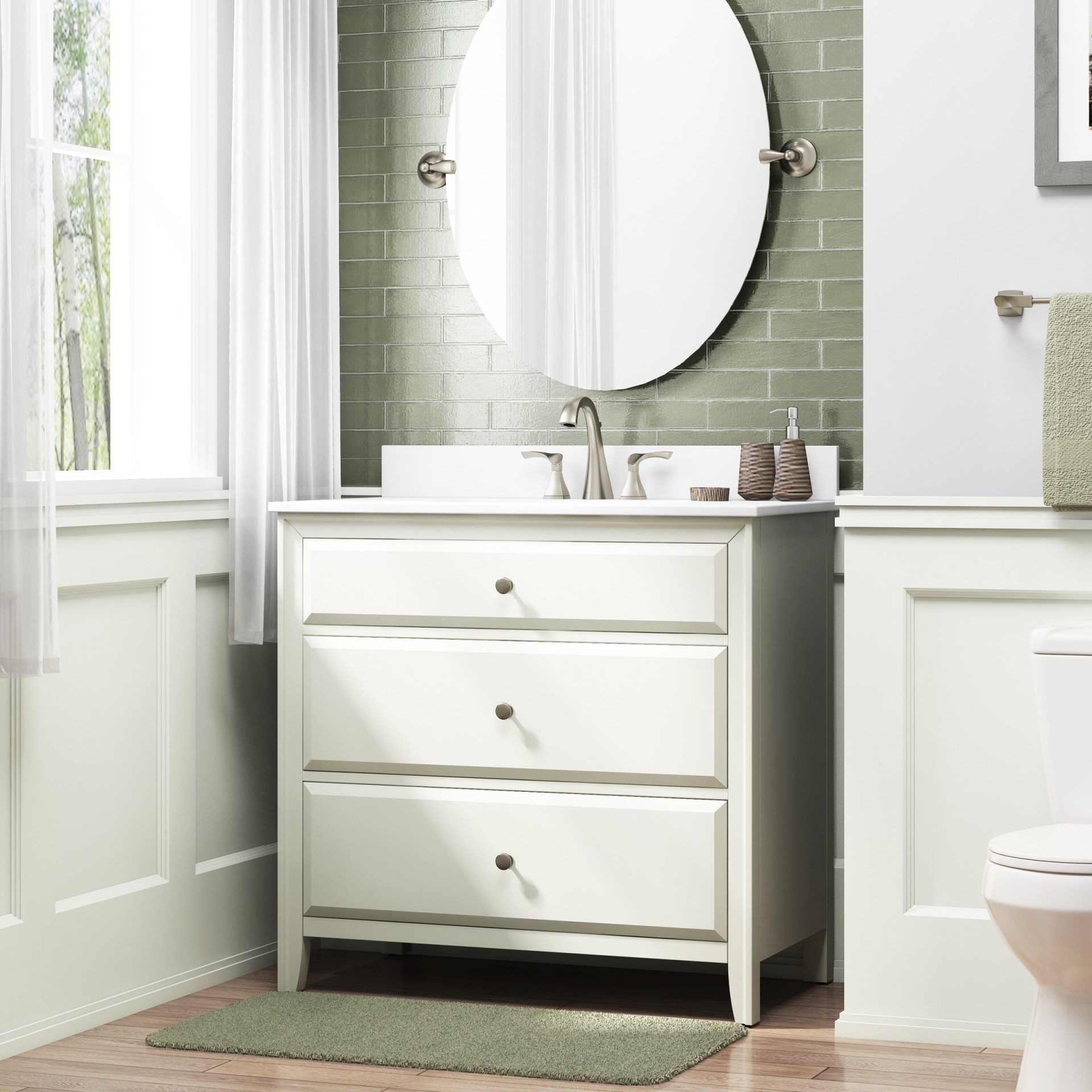 Undermount Single Sink Bathroom Vanity, Style Selections Vanity Top