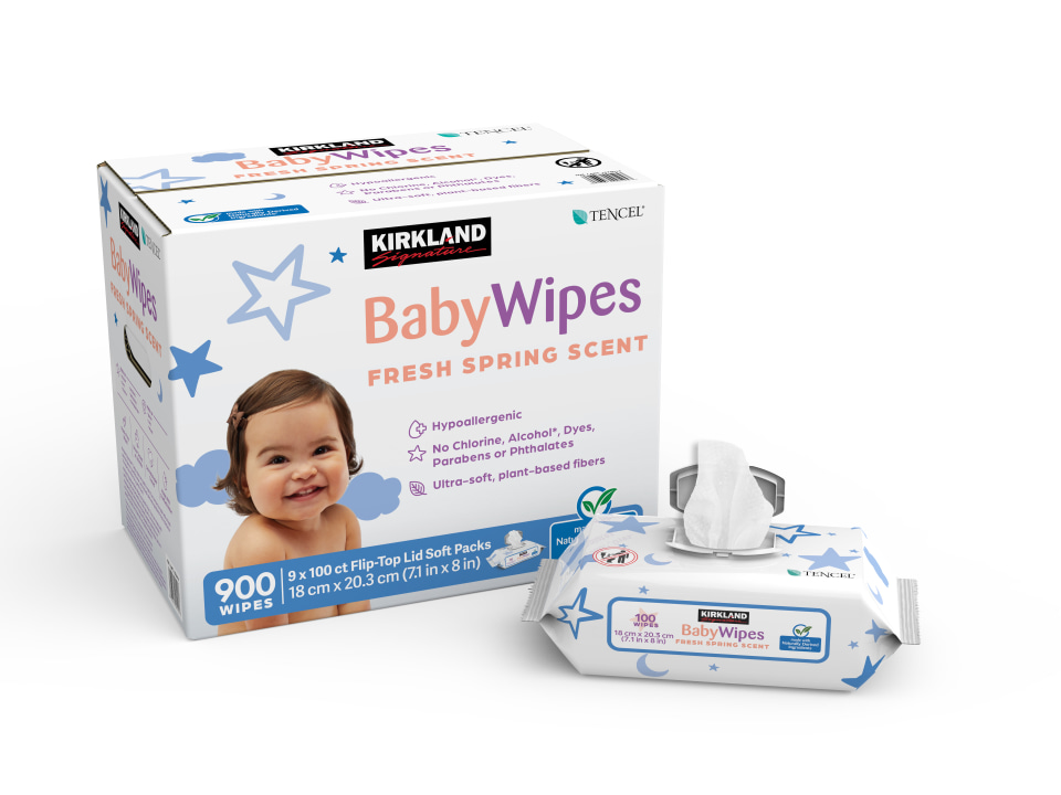 Kirkland Signature Scented Baby Wipes, 900count WePaK 4 U Inc.