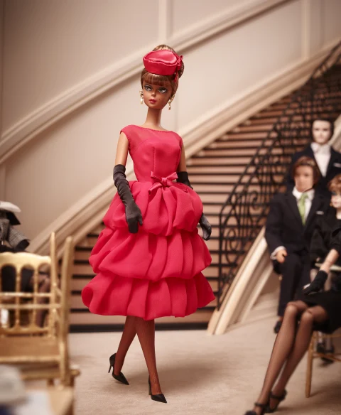 little red dress barbie Gold Label African American Barbie Doll - Silkstone Body, Little Red Dress  Collection