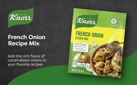 Knorr French Onion Soup Mix and Recipe Mix - 1.4 Oz Knorr French Onion Soup Mix and Recipe Mix - 1.4 Oz