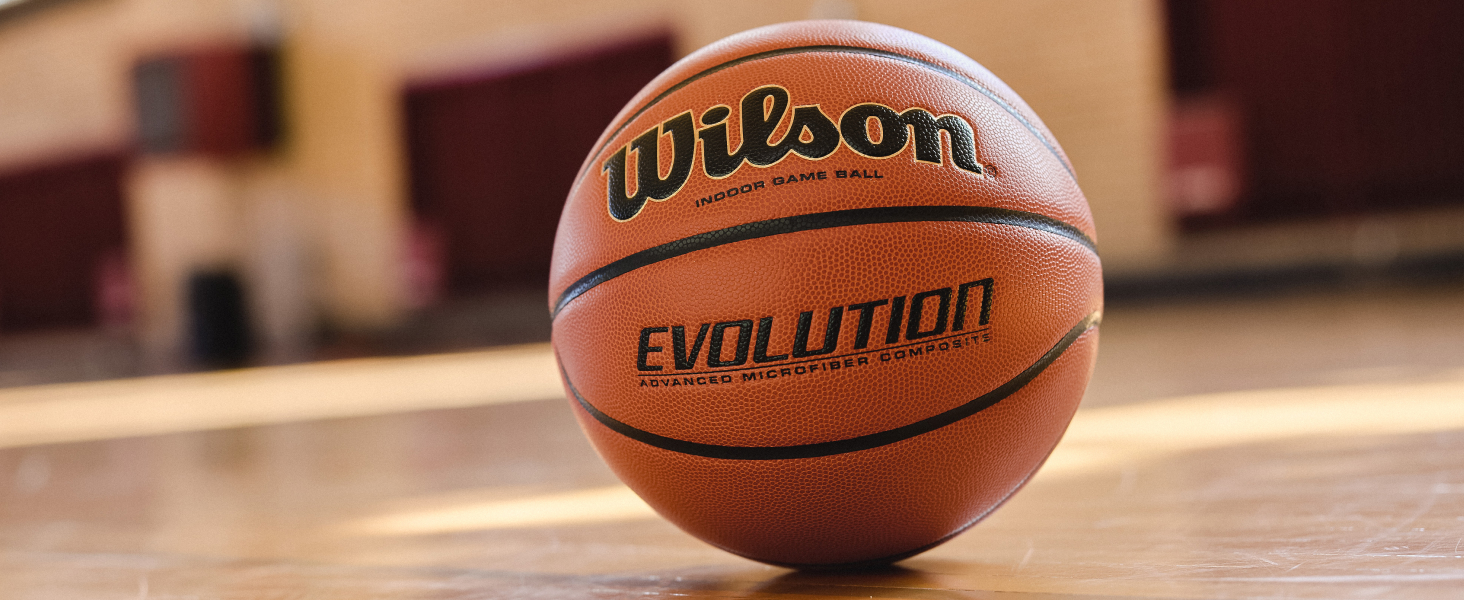 Wilson Evolution バスケットボール Amazon.com : Wilson Evolution Official Size Game Basketball