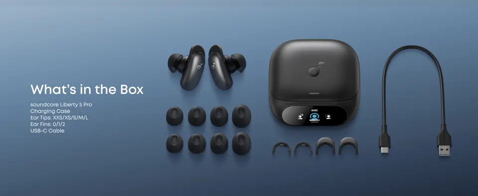 Anker Soundcore Liberty 5 Pro Noise Cancelling Earbuds with