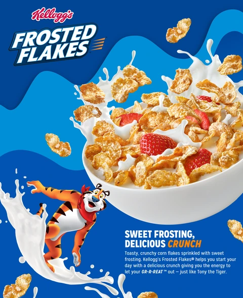 Kellogg&rsquo;s Frosted Flakes Original Corn Dry Breakfast Cereal 