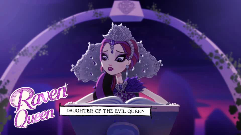 thumbnail video image 2 of Ever After High Raven Queen Doll, 2 of 10