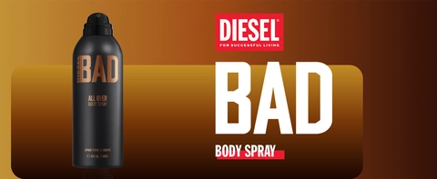 Diesel Bad, Body Spray for Men, 5.8 oz - Walmart.com