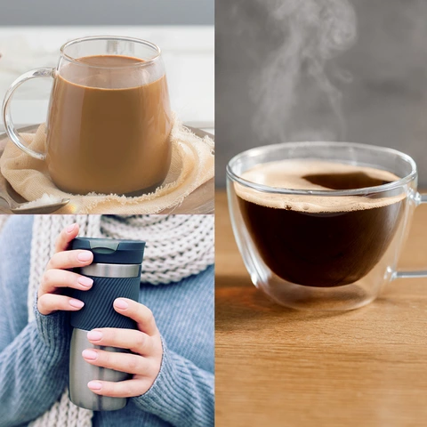 Muele tus granos favoritos para obtener un café intenso y sabroso, desde una taza individual hasta una taza de viaje. Prepáralo con hielo para un café helado que nunca se diluye.