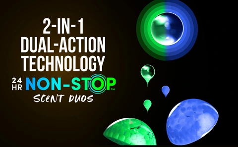 2-in-1 dual-action technology