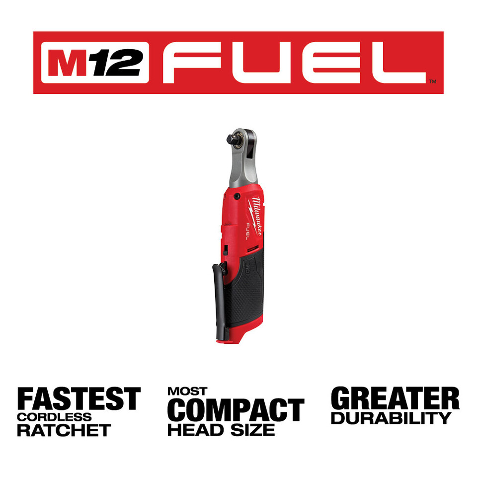 Milwaukee M12 FUEL 3/8inch High Speed Ratchet Bare Tool 2567-20  