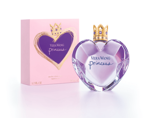 Vera Wang Princess Crown Eau De Perfume 1 Oz Heart Collectable Spray Bottle