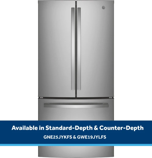 GE 33-Inch 18.6 cu. ft. French Door Refrigerator