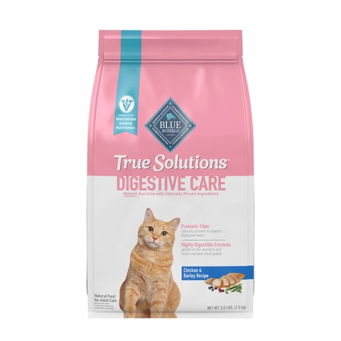 Blue Buffalo True Solutions Digestive Care Natural Dry Cat Food for Adult Cats Chicken 3.5 lb. Bag Meijer