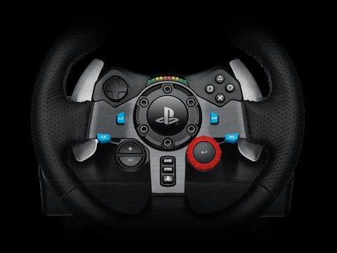 Logitech G29 Driving Force - Wheel and Pedals Set - Wired - for PC, Sony PlayStation 3, Sony PlayStation 4