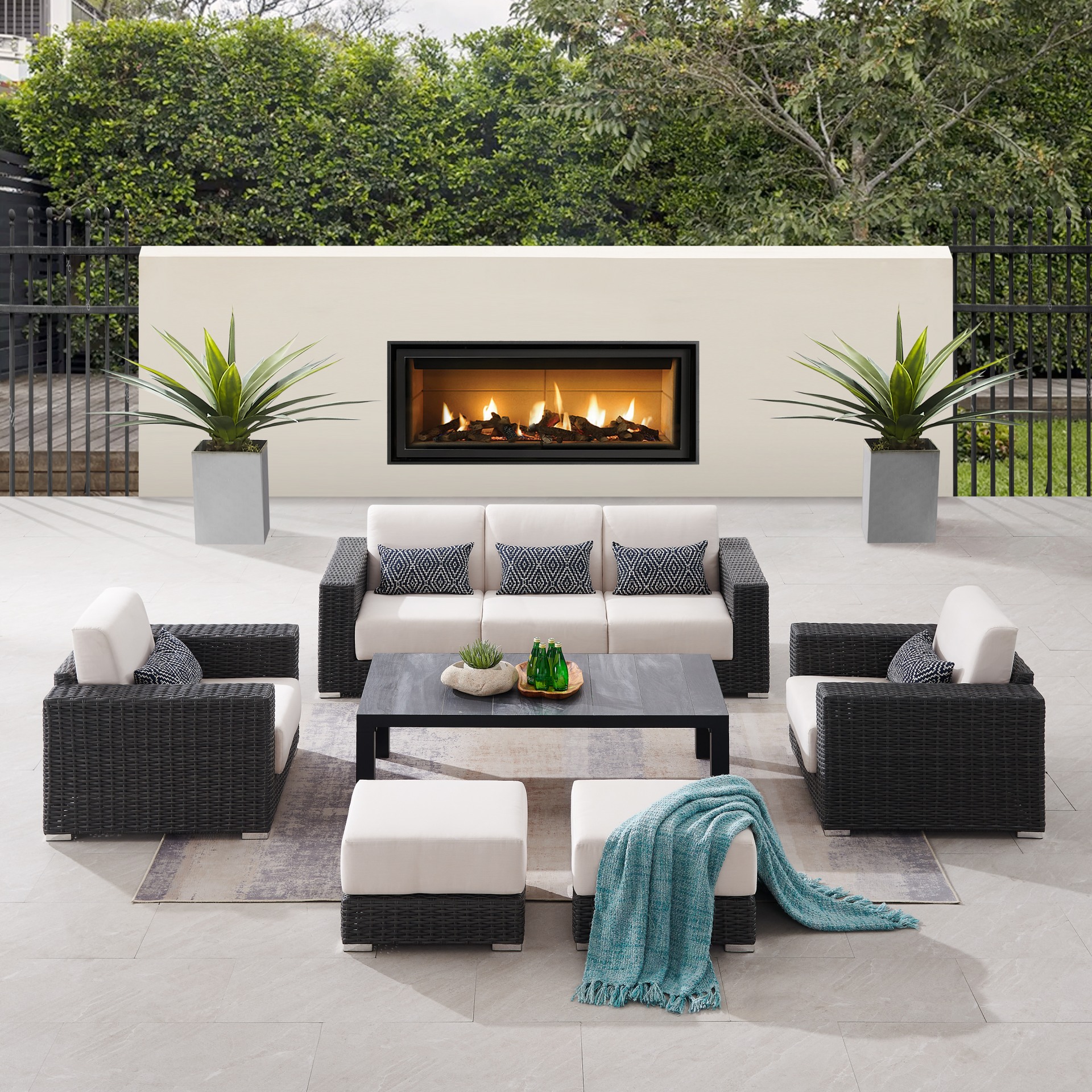 Eden 6 Piece Patio Conversation Set Costco Eden 6 Piece Patio Conversation Set, Outdoor Furniture Costco Canada