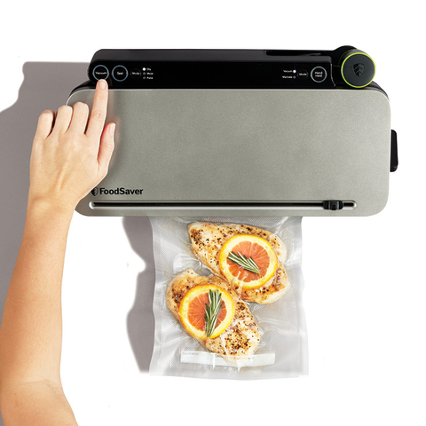 Foodsaver 2110742 Multi-Use Food Preservation System with Built-in Handheld Sealer