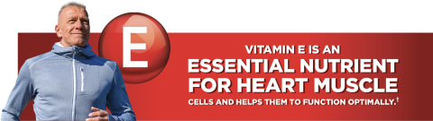 VITAMIN E IS AN ESSENTIAL NUTRIENT FOR HEART MUSCLE CELLS AND HELPS THEM TO FUNCTION OPTIMALLY