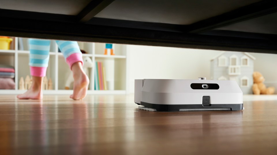 iRobot Braava Jet M6 (6110) WiFi Robot Mop Jet Spray, Smart Mapping, Auto Charge