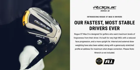 Callaway Rogue ST MAX D Driver | Dick's Sporting Goods Callaway Rogue ST MAX D Driver | Dick's Sporting Goods
