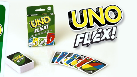 UNO Flex Card Game, Fun Games For Family And Game Nights