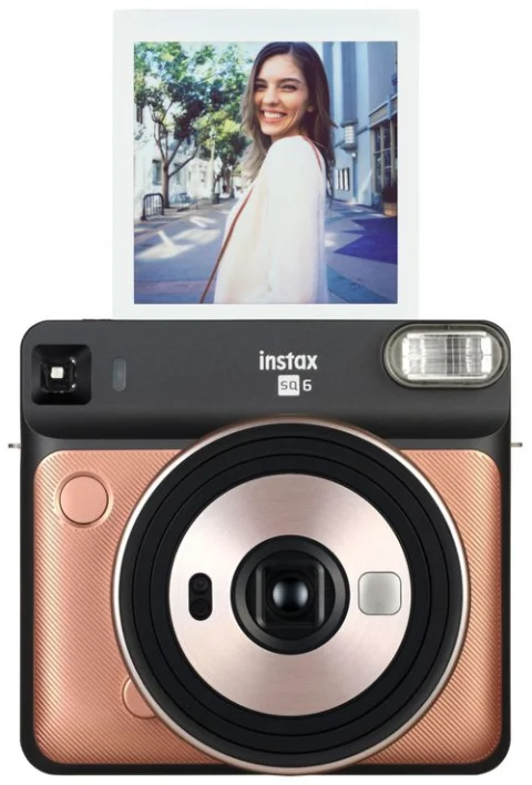 Instax Mini Instax Square Blush Gold Fujifilm Instax SQUARE SQ6