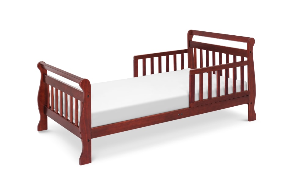 DaVinci Sleigh Toddler Bed, Multiple Finishes, With Bed Rails - Walmart