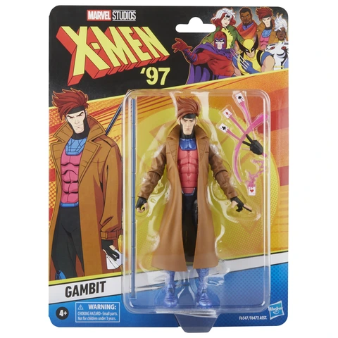 Hasbro Marvel Legends Gambit 6-inch action figure, X-Men ‚Äò97