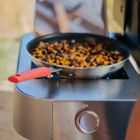 Side Burner within Reach Side Burner within Reach