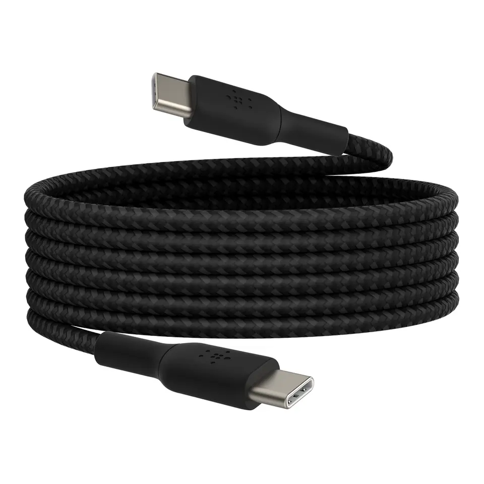 BOOST CHARGE Braided USB Type-C to USB Type-C Cable - Thumbnail 2