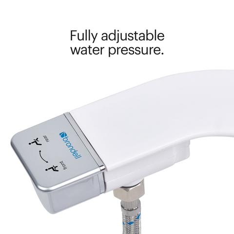 Fully adjustable water pressure.