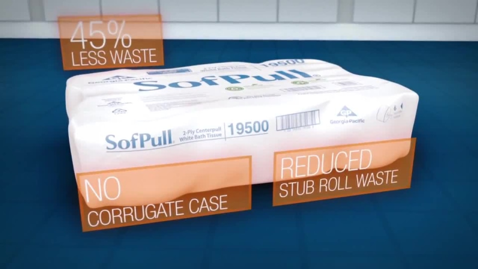 thumbnail video image 2 of Georgia-Pacific Mini Centerpull Tissue Dispenser 56515, 2 of 3