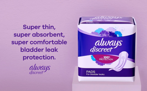 Open- Always Discreet Incontinence & Postpartum Incontinence