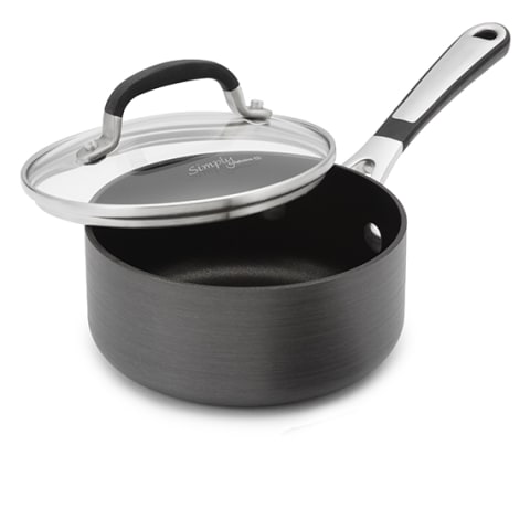 Calphalon Signature Nonstick 1-Qt. Sauce Pan with Cover - Macy's