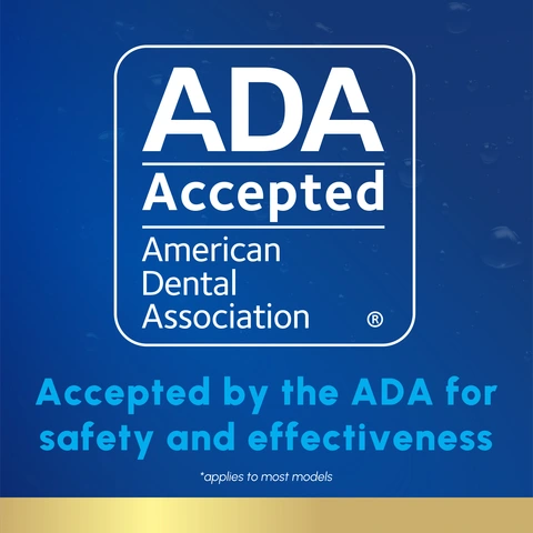 Accepted by the American Dental Association (ADA) for safety and effectiveness, applies to most models