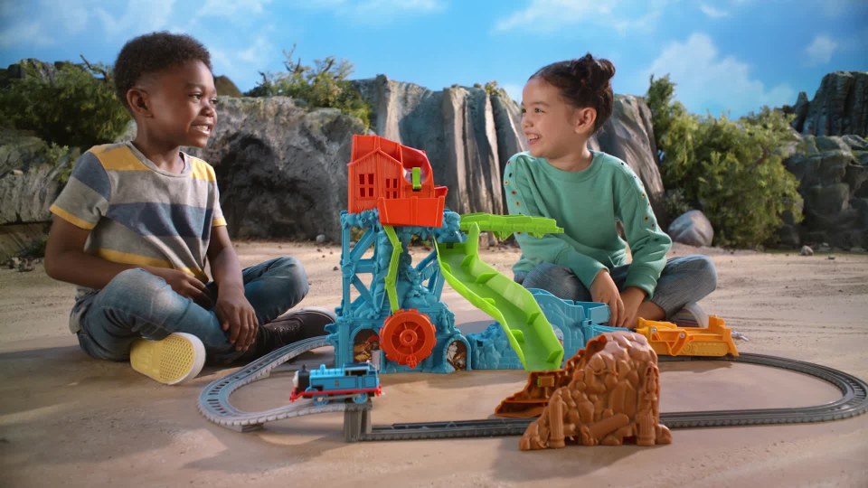 Thomas and friends clearance trackmaster cave collapse