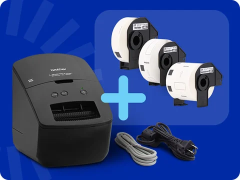 QL-600V3 Bundle Label Printer | Brother